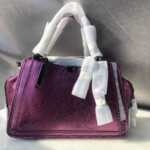 Designer Coach Purse ✨Metallic Berry